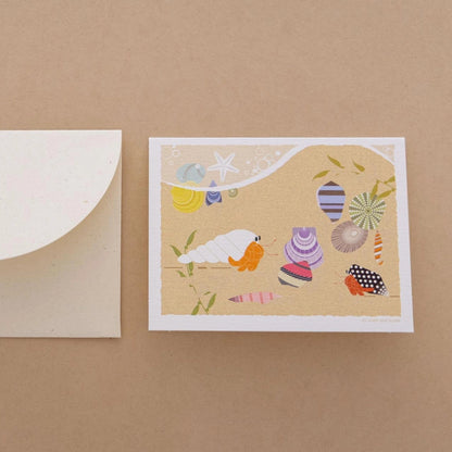 Mini Greeting Card_Hermit Crab