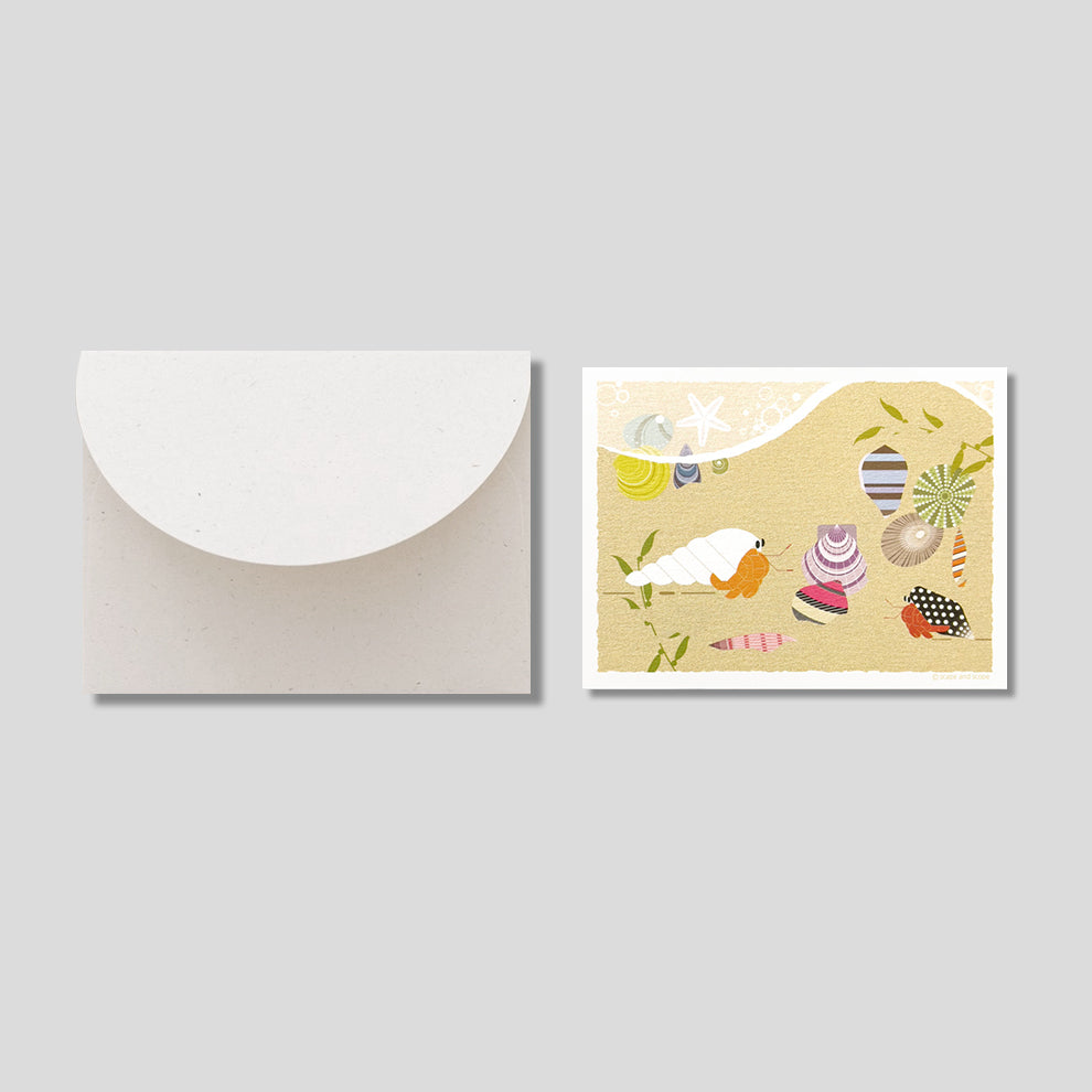 Mini Greeting Card_Hermit Crab