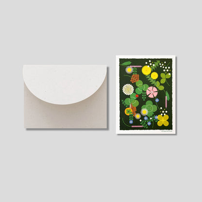 Mini Greeting Card_Clover