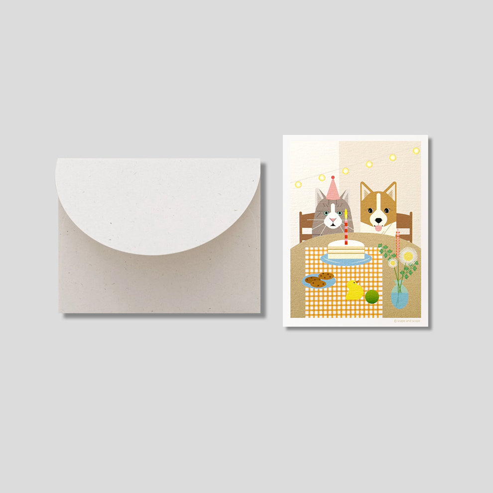 Mini Greeting Card_Dog