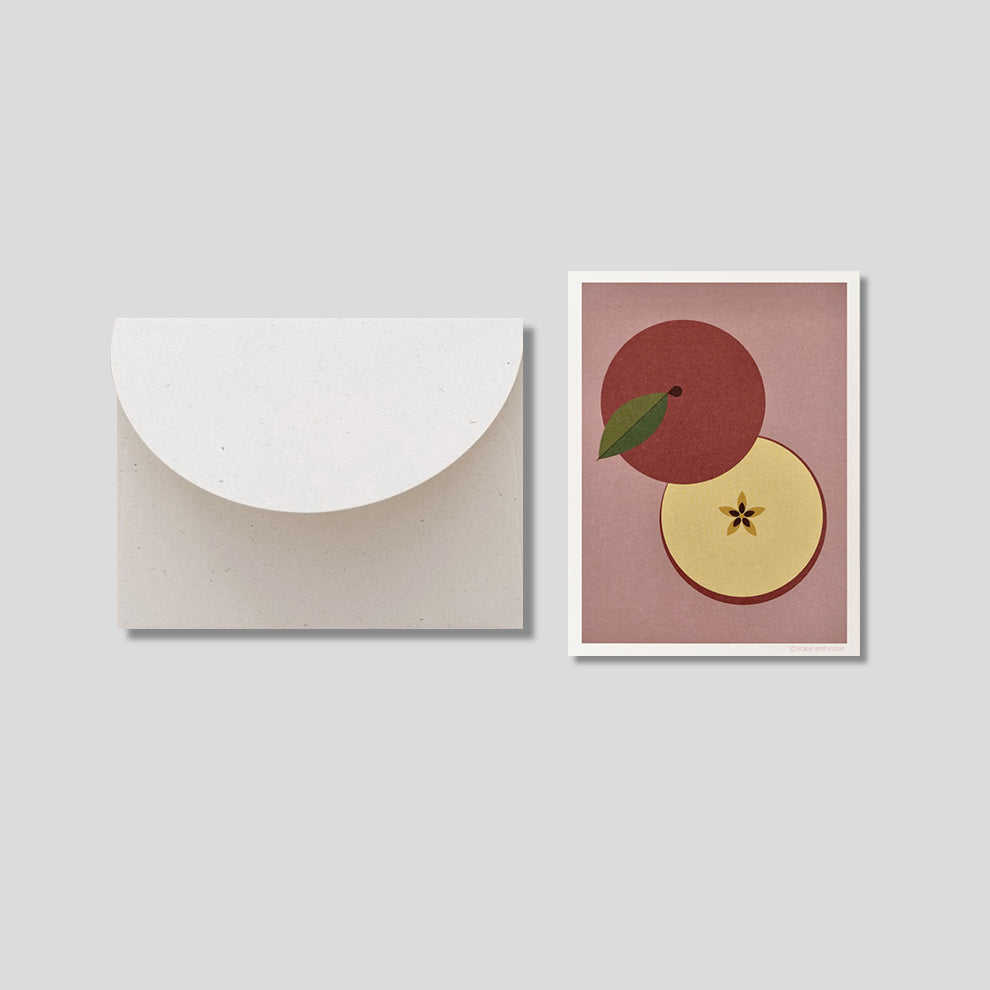 Mini Greeting Card_Apple