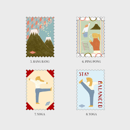 Sojak Stamp Sticker Pack (16pcs)