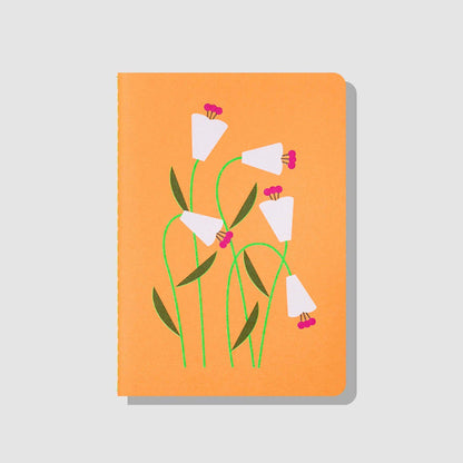 Stitch Note-Flower Edition_  02 Orange