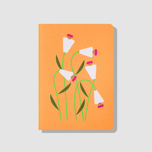 Stitch Note-Flower Edition_  02 Orange