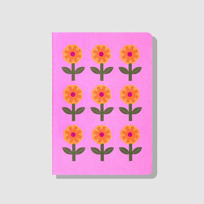 Stitch Note-Flower Edition_03 Pink