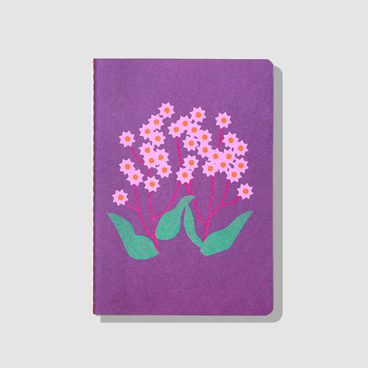 Stitch Note-Flower Edition_  05 Reddish Purple