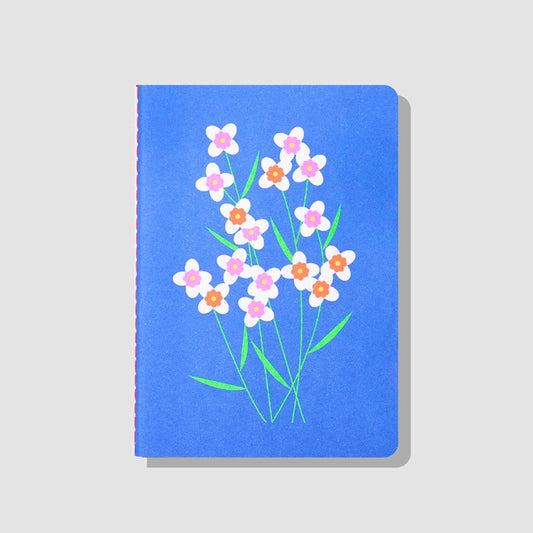 Stitch Note-Flower Edition_09 Sky Blue