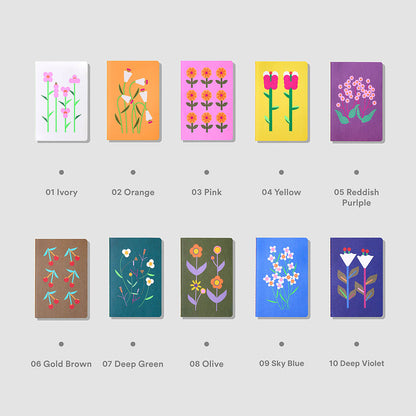 Stitch Note-Flower Edition_01 Ivory