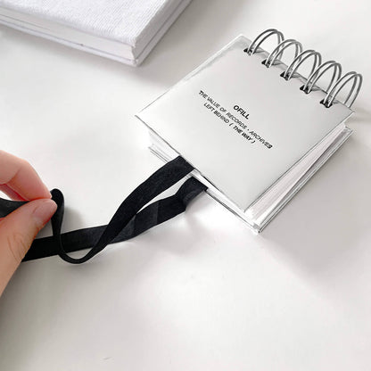 The Way Note_Silver (Handmade)