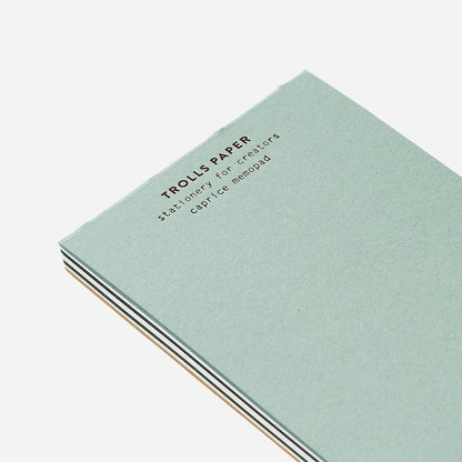 Caprice Memo Pad_Turquoise