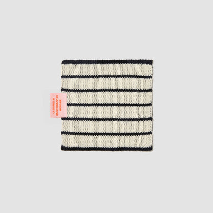 Wool Coaster No.1_Black Ivory