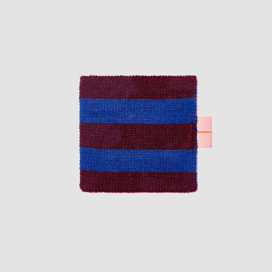 Wool Coaster No.1_Blue Brown