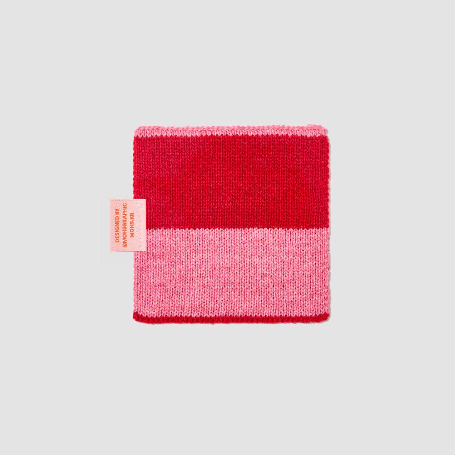 Wool Coaster No.1_Pink Red