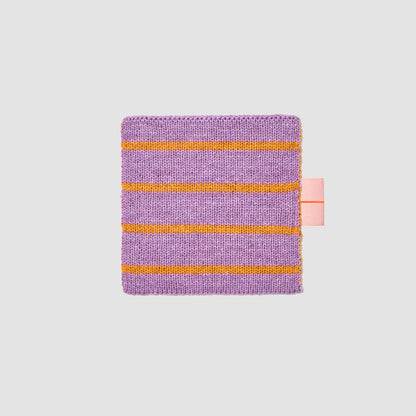 Wool Coaster No.1_Purple Mustard