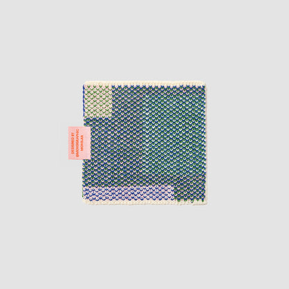 Wool Coaster Patchwork_Light Pink Blue