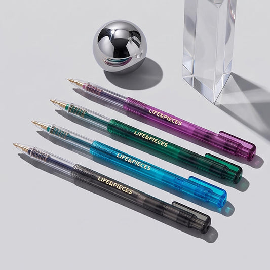 Transparent Slim Ballpoint Pen 0.38mm