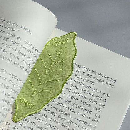 Plant Collecting Bookmark_Spring Green