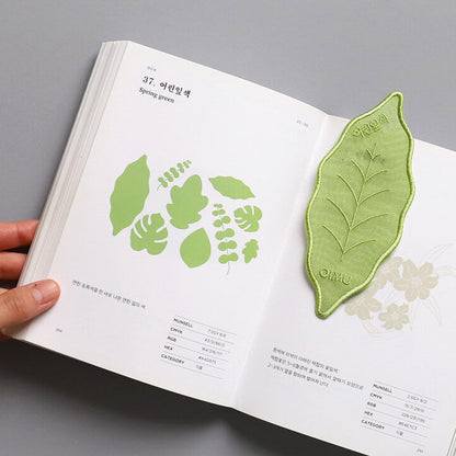 Plant Collecting Bookmark_Spring Green