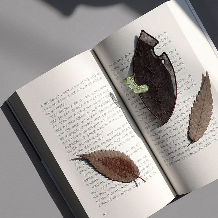 Plant Collecting Bookmark_Dried Leaf