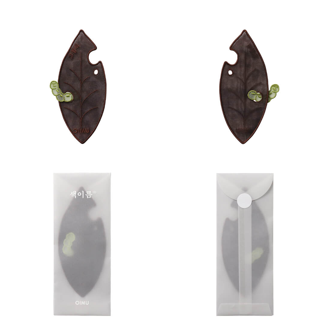 Plant Collecting Bookmark_Dried Leaf