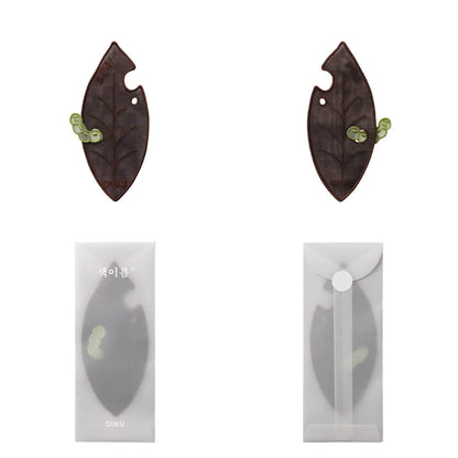 Plant Collecting Bookmark_Dried Leaf