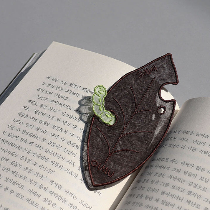 Plant Collecting Bookmark_Dried Leaf