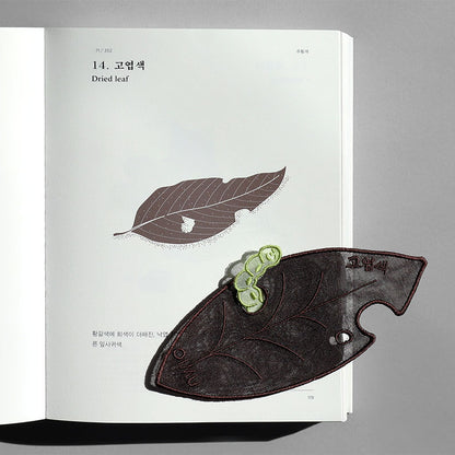 Plant Collecting Bookmark_Dried Leaf