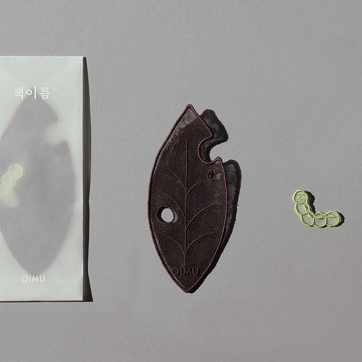 Plant Collecting Bookmark_Dried Leaf