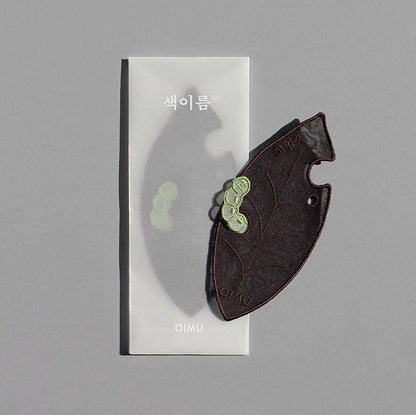 Plant Collecting Bookmark_Dried Leaf