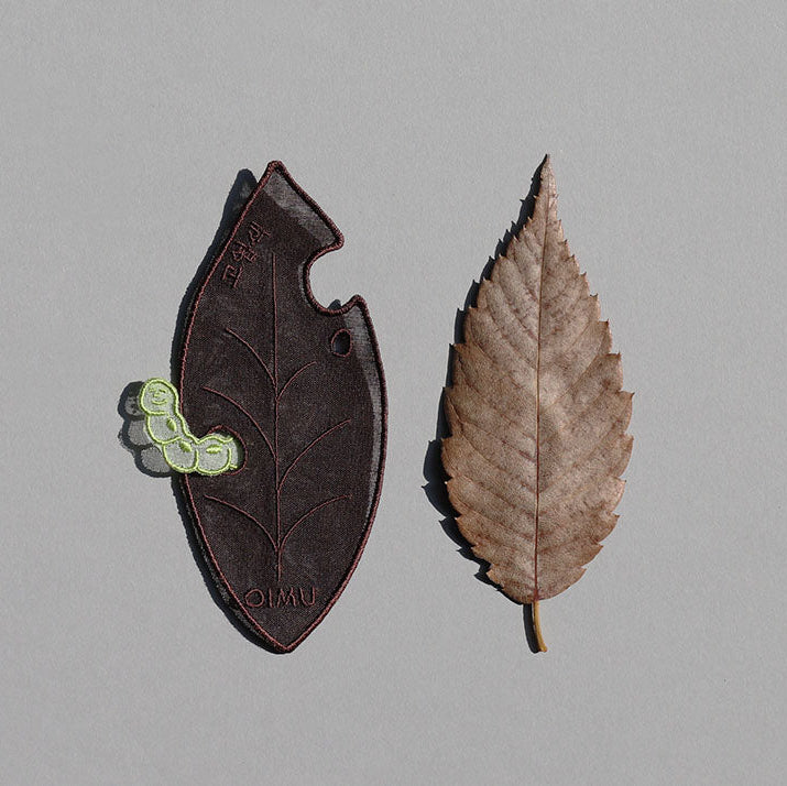 Plant Collecting Bookmark_Dried Leaf