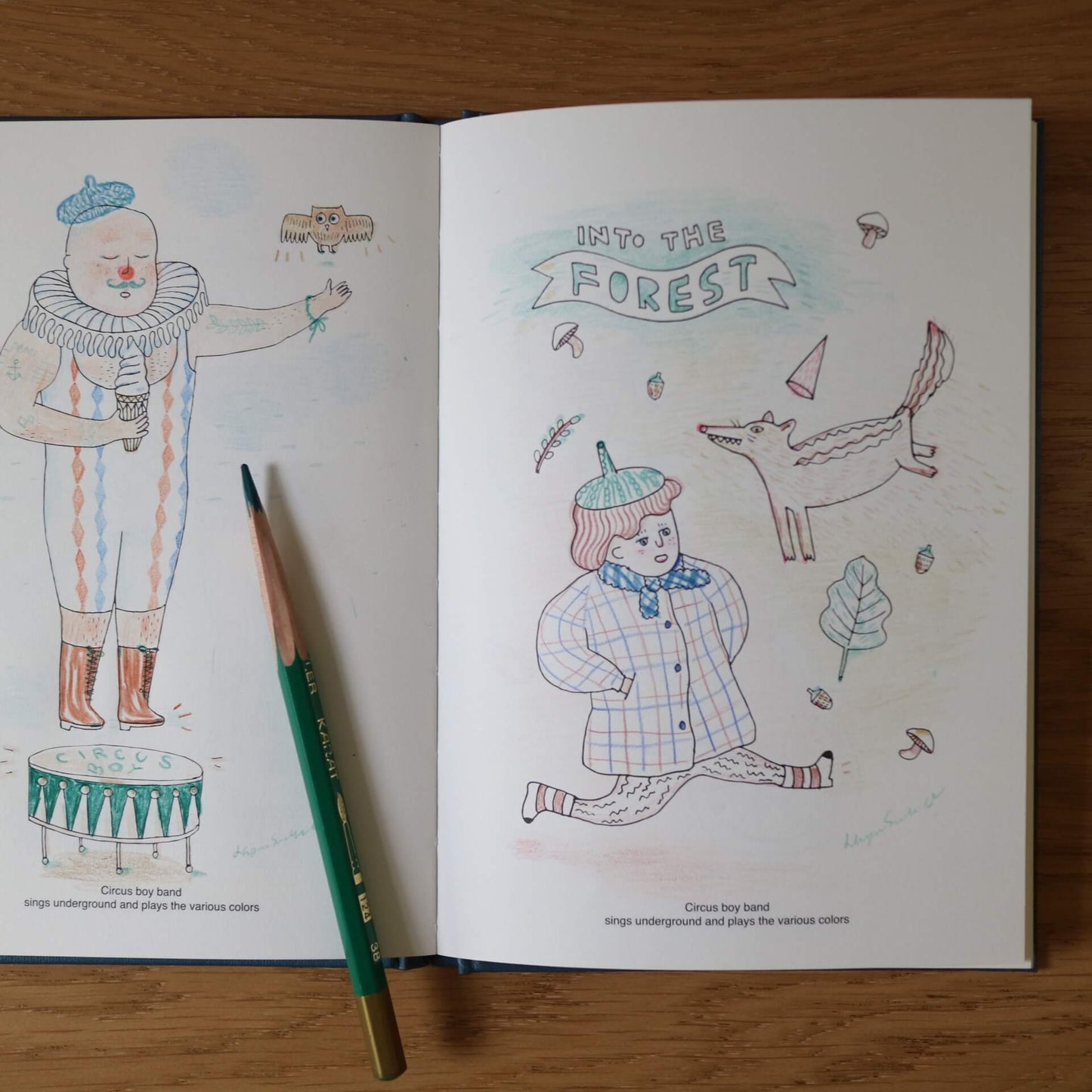 Imagine Coloring Notebook 01