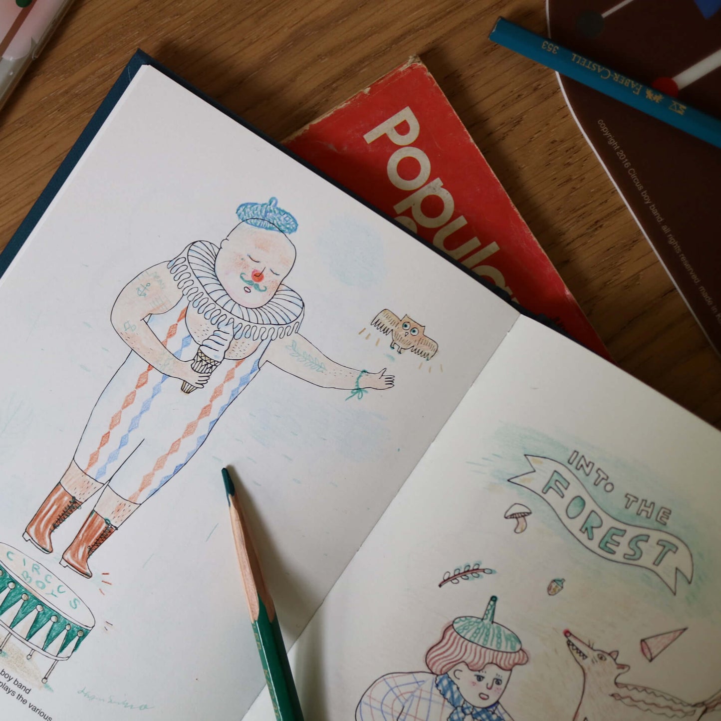 Imagine Coloring Notebook 01