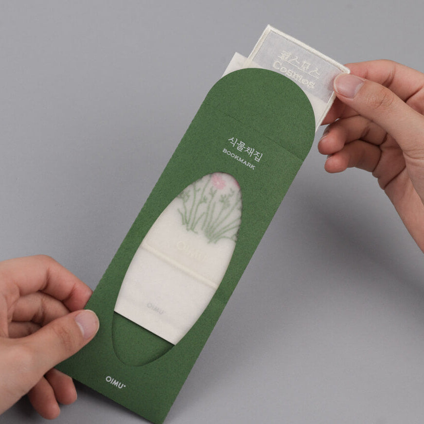 Plant Collecting Bookmark_Cosmos