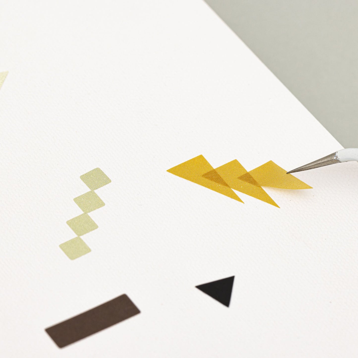 Life & Pieces Shape Sticker Set (Triangle/Square)