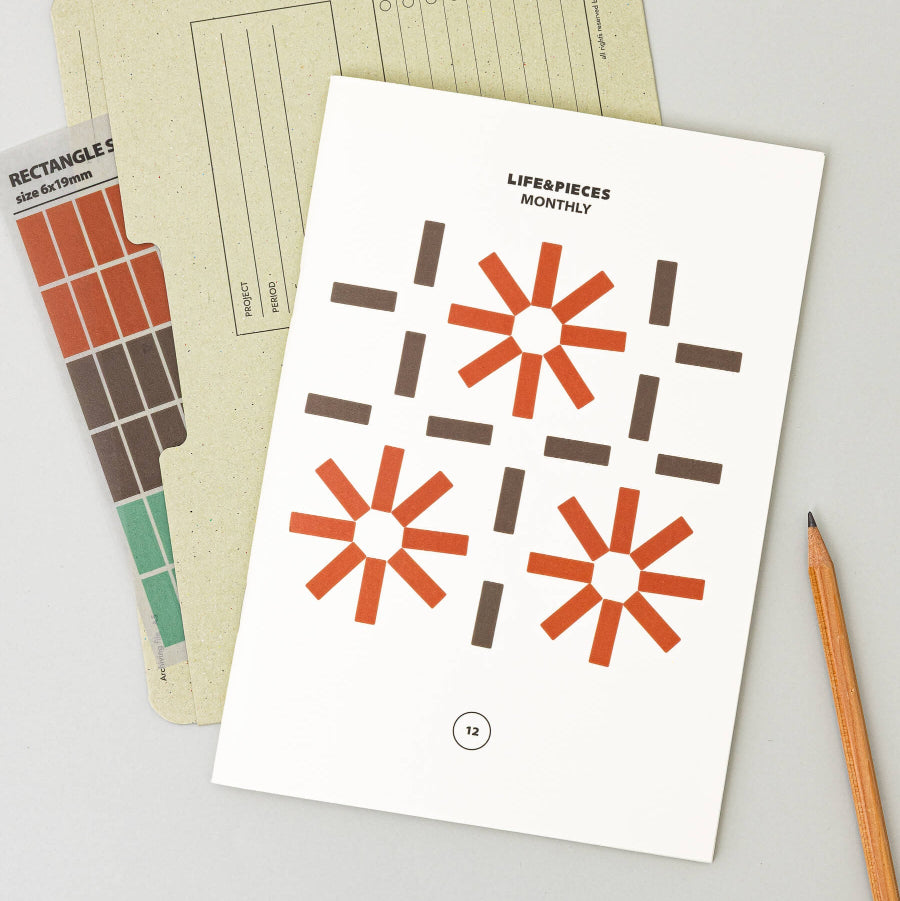 Life & Pieces Shape Sticker Set (Triangle/Square)