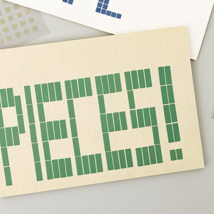 Life & Pieces Shape Sticker Set (Triangle/Square)