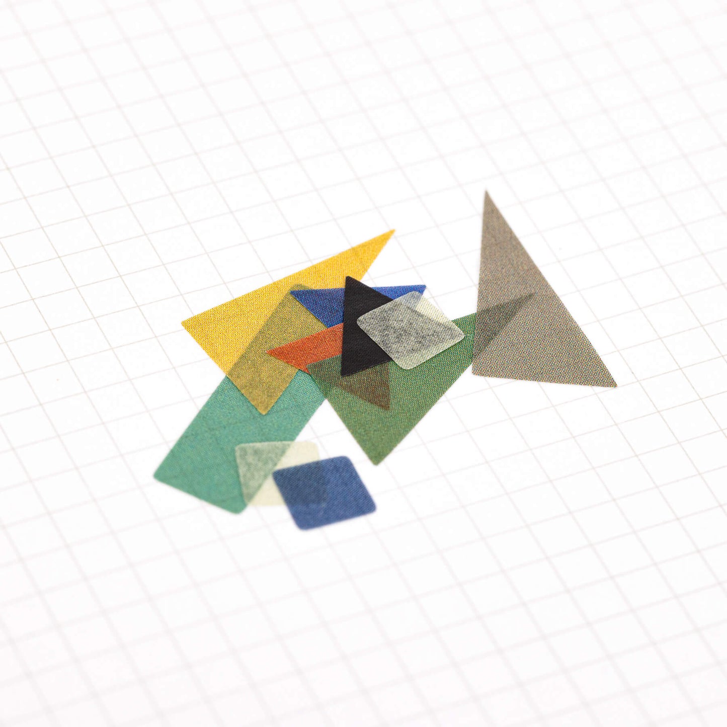 Life & Pieces Shape Sticker Set (Triangle/Square)