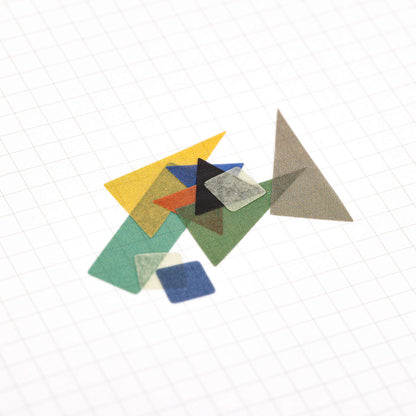 Life & Pieces Shape Sticker Set (Triangle/Square)