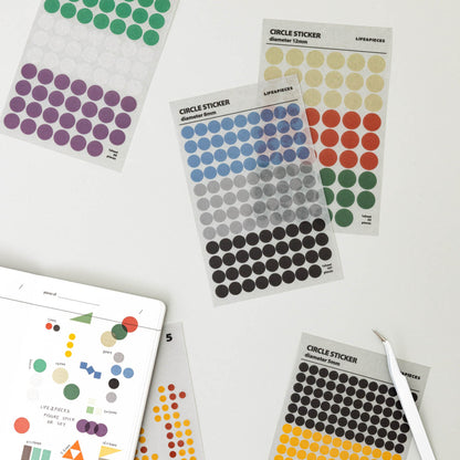 Life & Pieces Shape Sticker Set