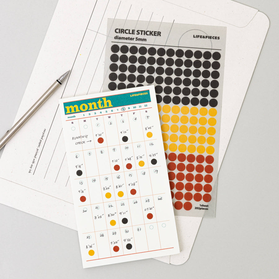 Life & Pieces Shape Sticker Set