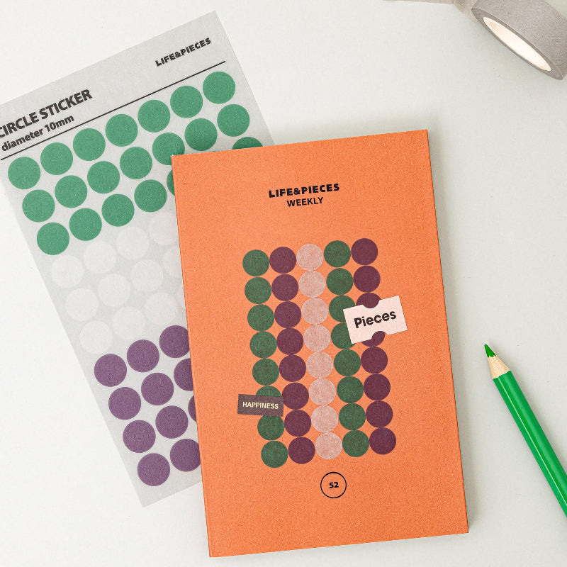 Life & Pieces Shape Sticker Set