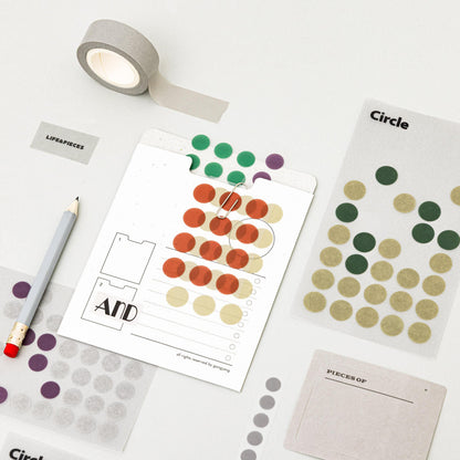 Life & Pieces Shape Sticker Set