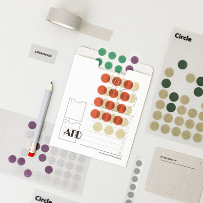 Life & Pieces Shape Sticker Set