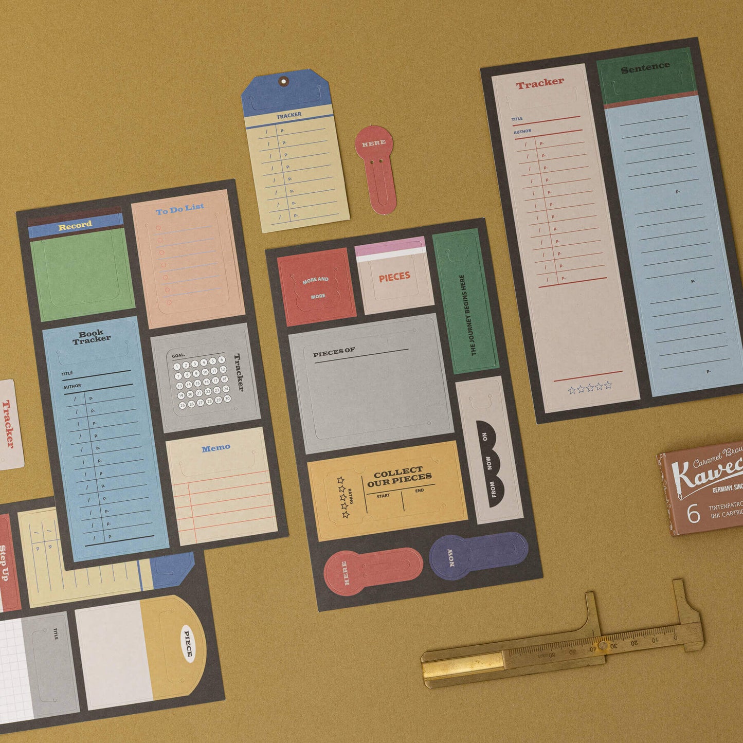 Life & Pieces Memo Bookmark Set