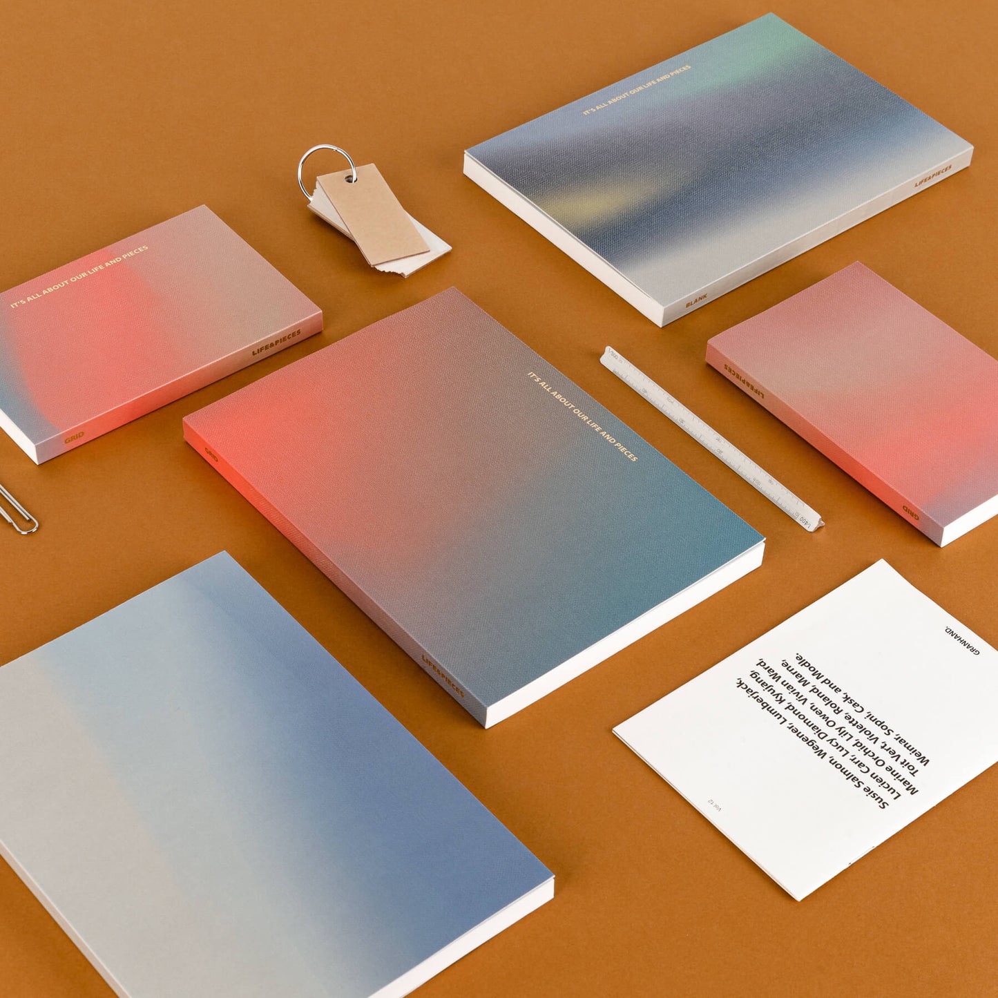 Life & Pieces Notebook A5_Grid