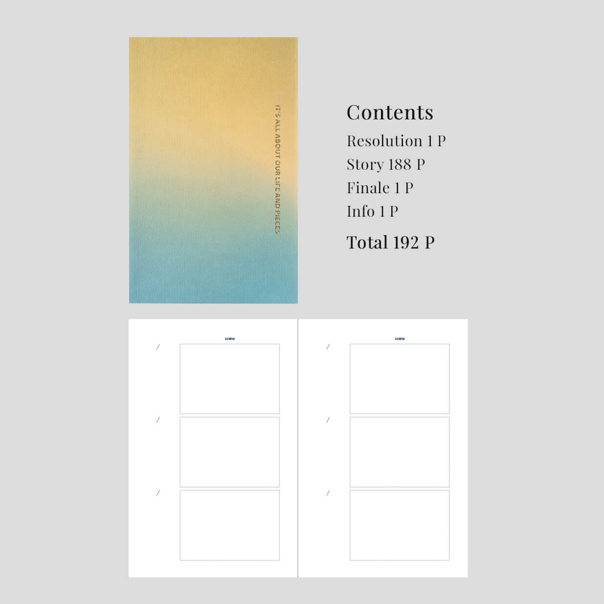Life & Pieces Notebook A6_Story