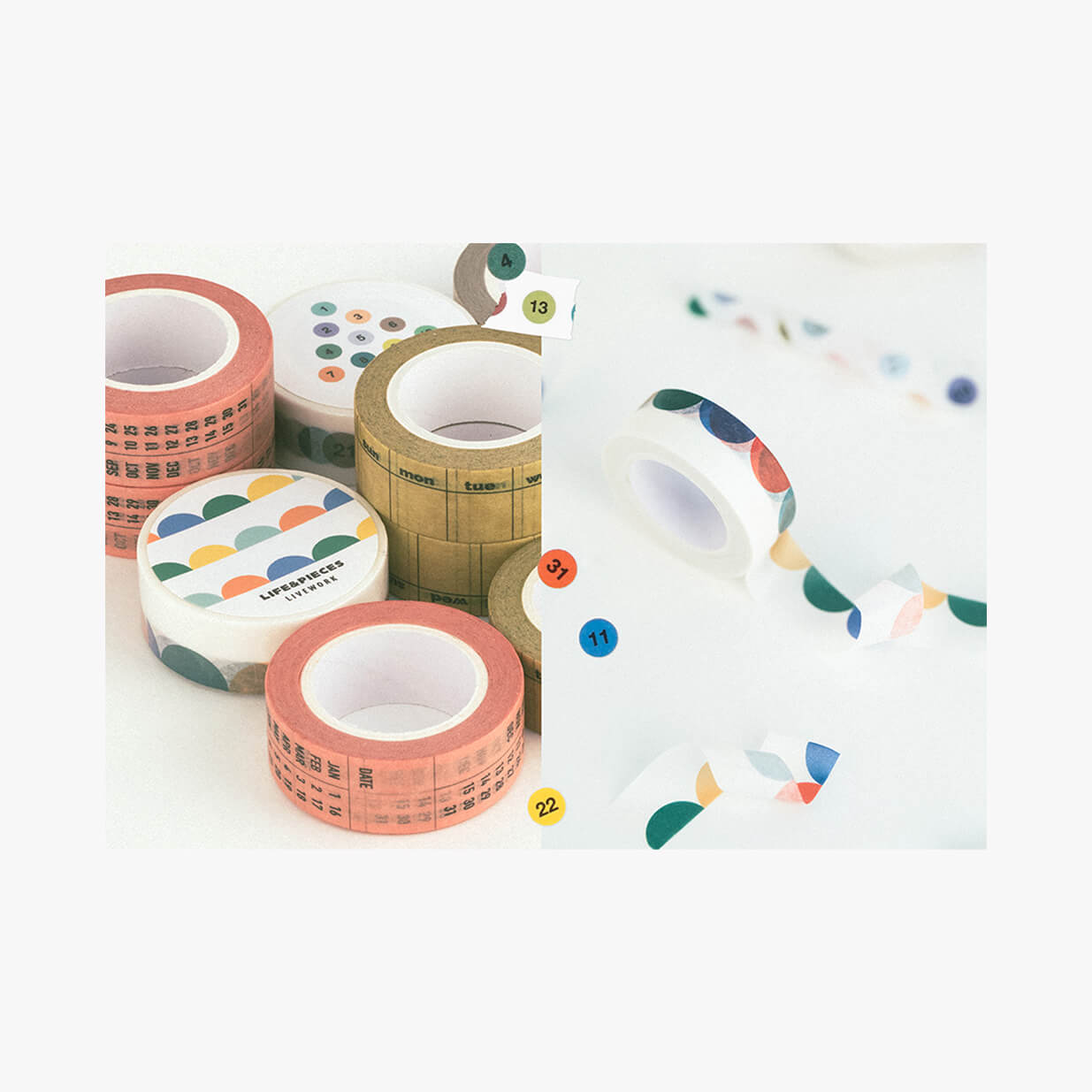 Life & Pieces Daily Paper Tape