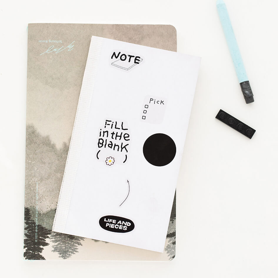 LIFE & PEACES Transparent Sticker Set