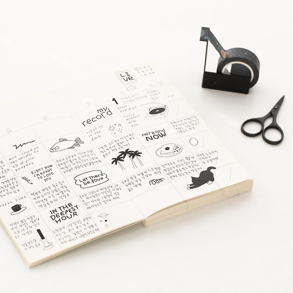 LIFE & PEACES Transparent Sticker Set