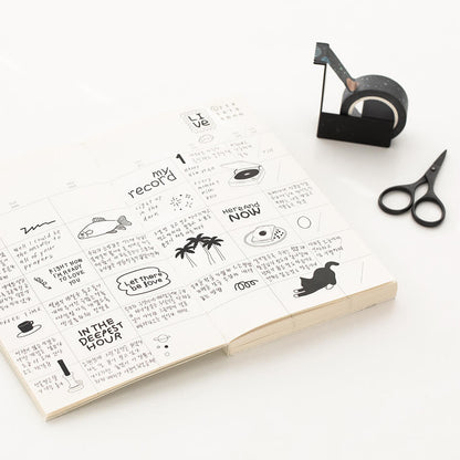 LIFE & PEACES Transparent Sticker Set